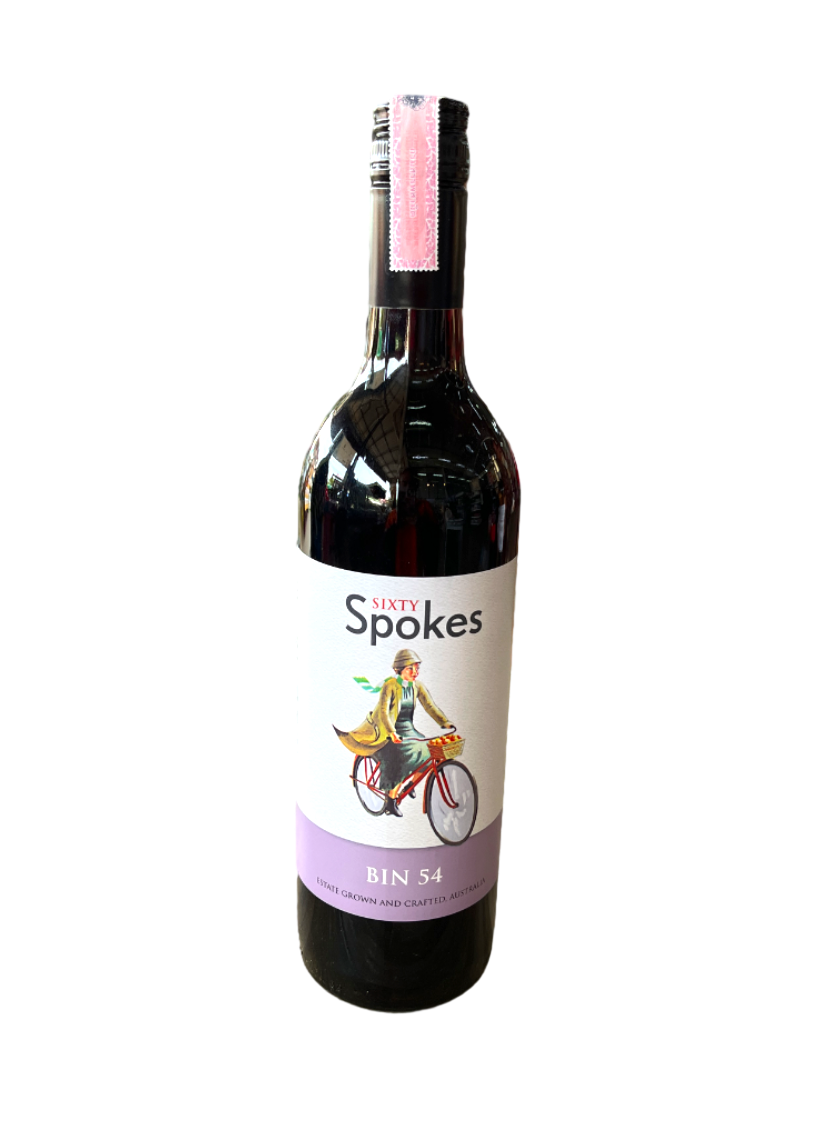 Sixty Spokes Bin 54 red 750ml